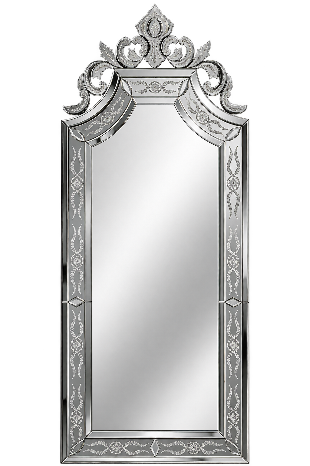 The Chantilly Venetian Mirror | Venetian Grandeur, Handcrafted in India