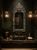 The Chantilly Venetian Mirror | Venetian Grandeur, Handcrafted in India