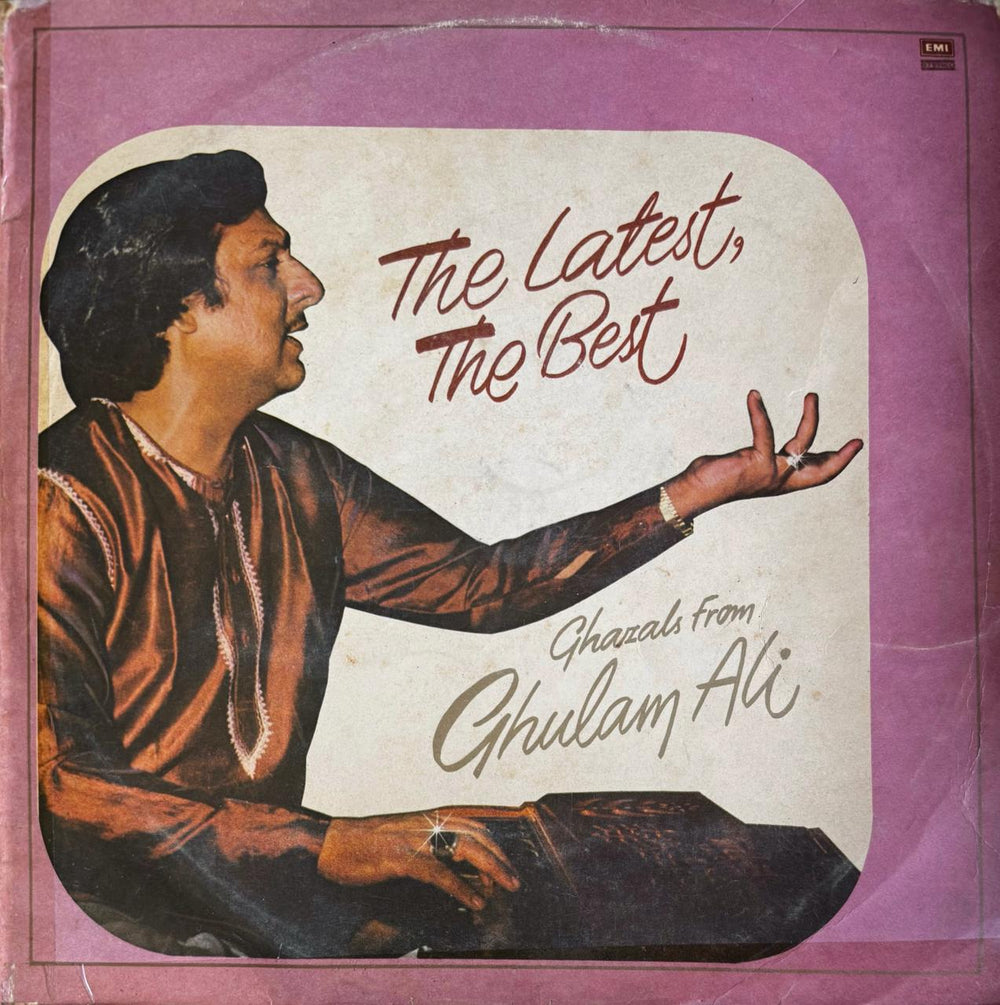 Ghulam Ali - The Latest The Best - Ghazals from Ghulam Ali LP Vinyl Record
