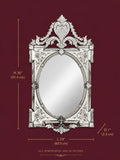 The Versailles Venetian Mirror | Venetian Grandeur, Handcrafted in India
