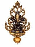 The Ganesha Wall Diya – Sacred Light. Work of Art.
