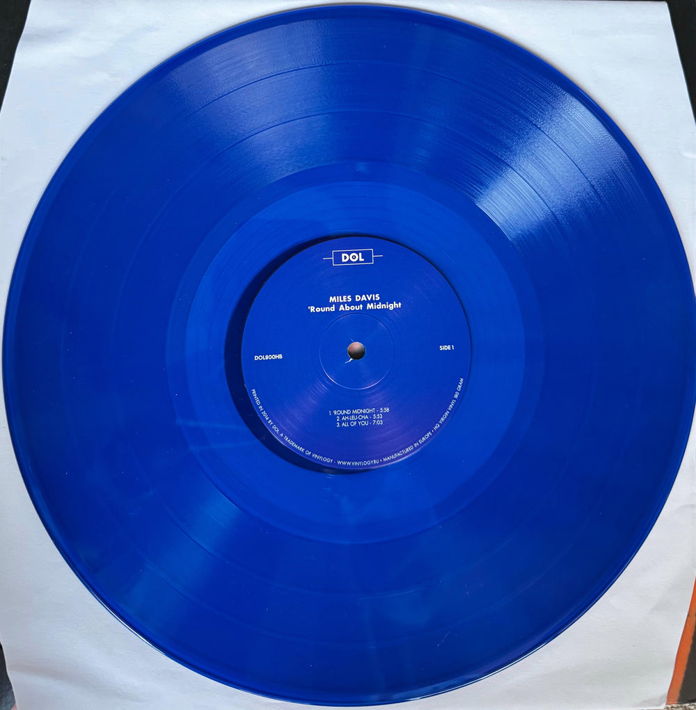 Round About Midnight - Miles Davis - Blue LP