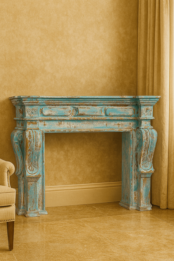 Patina Mantel Console