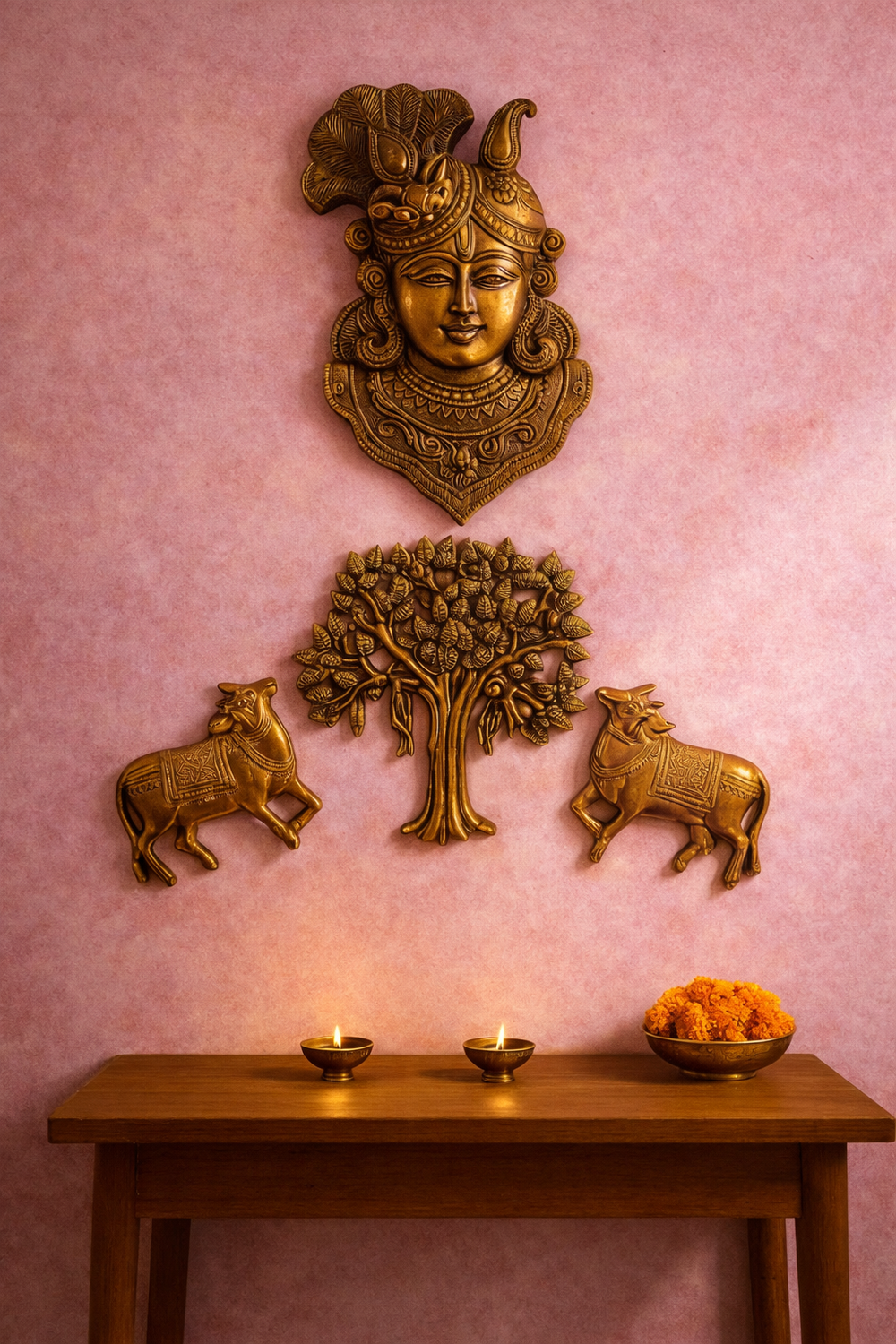 Picchwai Triptych Wall Panel Set